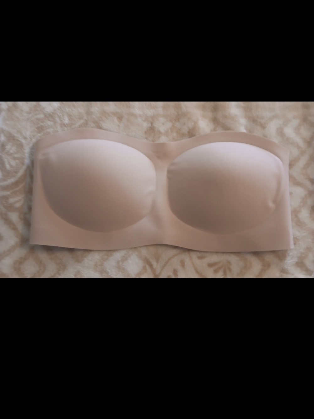 Amazon Strapless Smooth Bandeau Bra - Beige/Nude